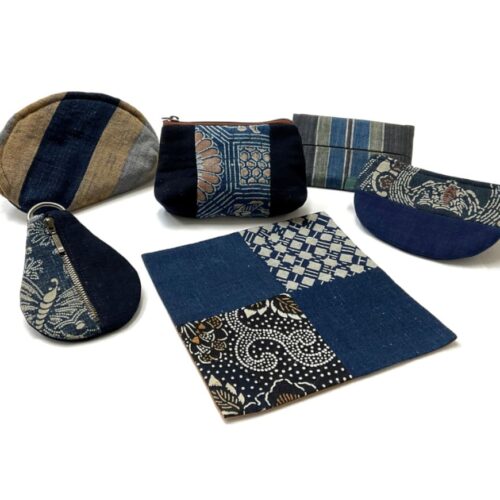 古布と藍染めの作品