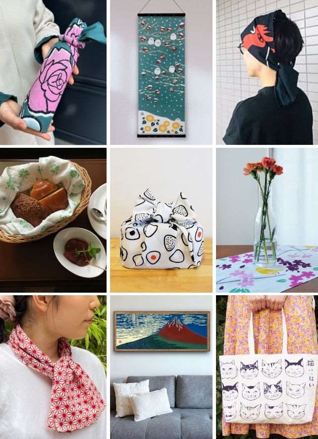 手ぬぐいの使い方