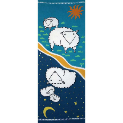 手ぬぐい「羊たちのNight&Day」 | 手ぬぐい│アート蒼公式サイト│麻布 