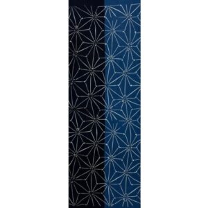 藍染め手ぬぐい「麻の葉」