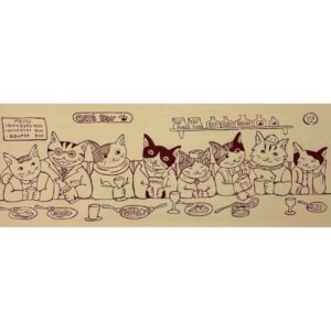 手ぬぐい「CAT’s Bar」