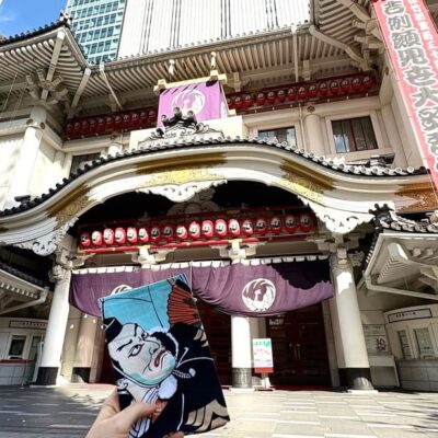 手ぬぐい「勧進帳」 手ぬぐい「勧進帳」歌舞伎座