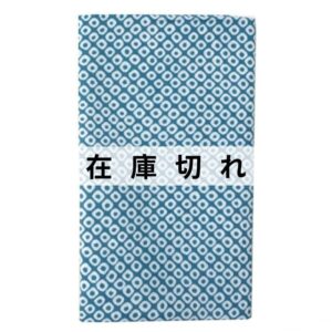 手ぬぐい「疋田(水色・錆浅葱)」