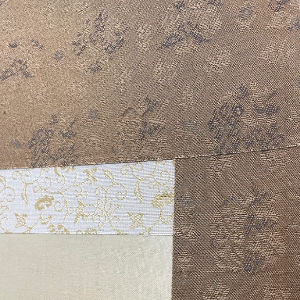 てぬぐい掛軸「白梅図」 てぬぐい掛軸「白梅図」