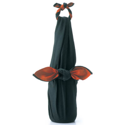 風呂敷「両面無地(テツ)」3 風呂敷「無地(テツ/オレンジ)」