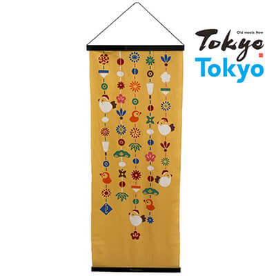 Tokyo Tokyo選定「アートフレームと絵てぬぐい」釣り飾り