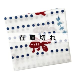手ぬぐい「豆絞り金魚」