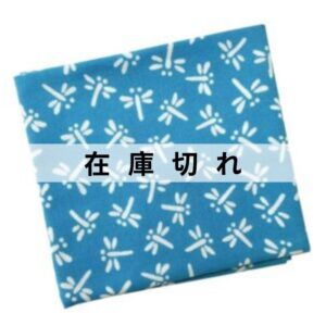 手ぬぐいハンカチ「トンボ（水色）」