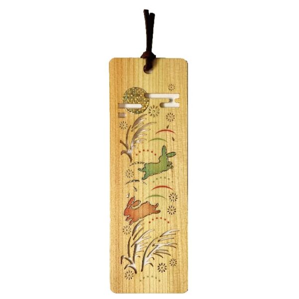木のしおり「うさぎ」日本製
