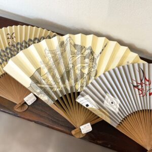 扇子「歌舞伎」隈取