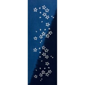 藍染め手ぬぐい「桜」