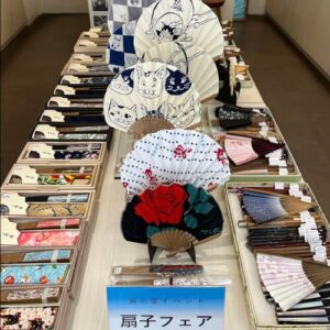 麻布十番麻の葉「扇子フェア」