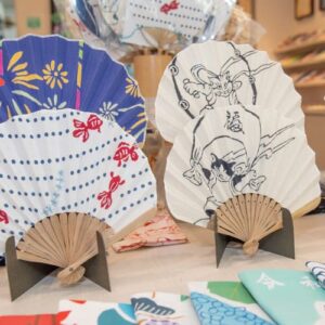 麻布十番麻の葉「扇子フェア」
