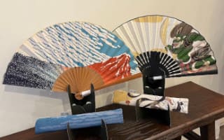 麻布十番麻の葉「扇子フェア」
