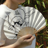 手ぬぐい扇子