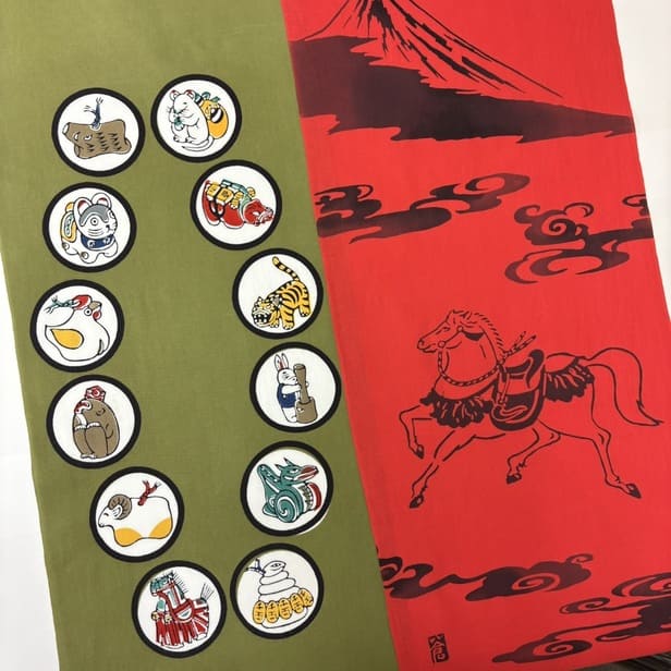 2026年干支手ぬぐい「天翔ける神馬」 2026年干支手ぬぐい「天翔ける神馬」