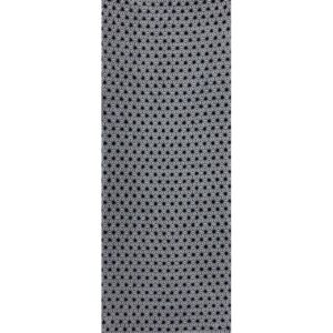 手ぬぐい「麻の葉(黒)」