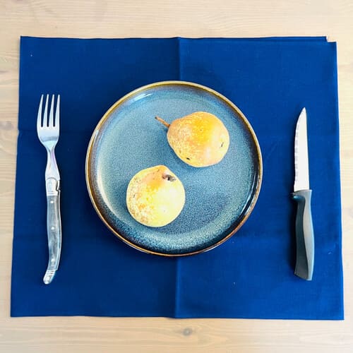 無地手ぬぐい「紺」ランチョンマット