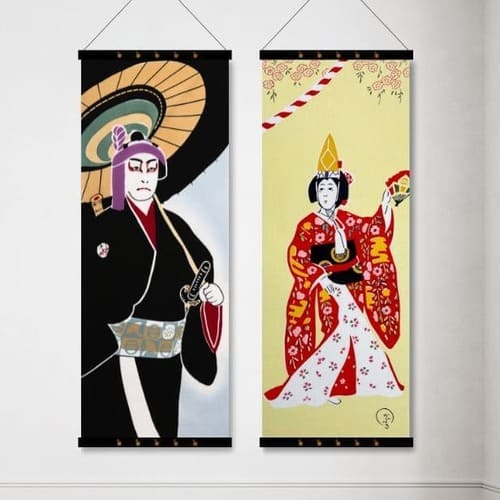 歌舞伎手ぬぐい kabuki tenugui