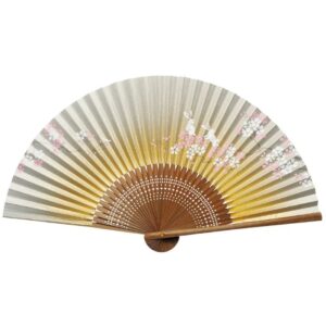 紙扇子「桜ウサギ」