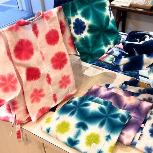 麻布十番麻の葉・有松絞り 麻布十番麻の葉・有松絞り