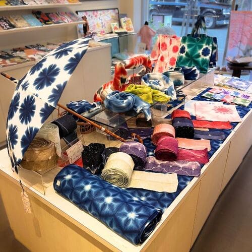 麻布十番麻の葉・有松絞り 麻布十番麻の葉・有松絞り