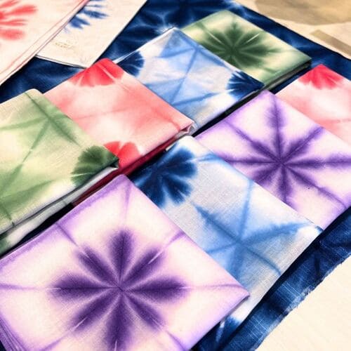 麻布十番麻の葉・有松絞り 麻布十番麻の葉・有松絞り