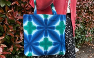 麻布十番麻の葉・有松絞り